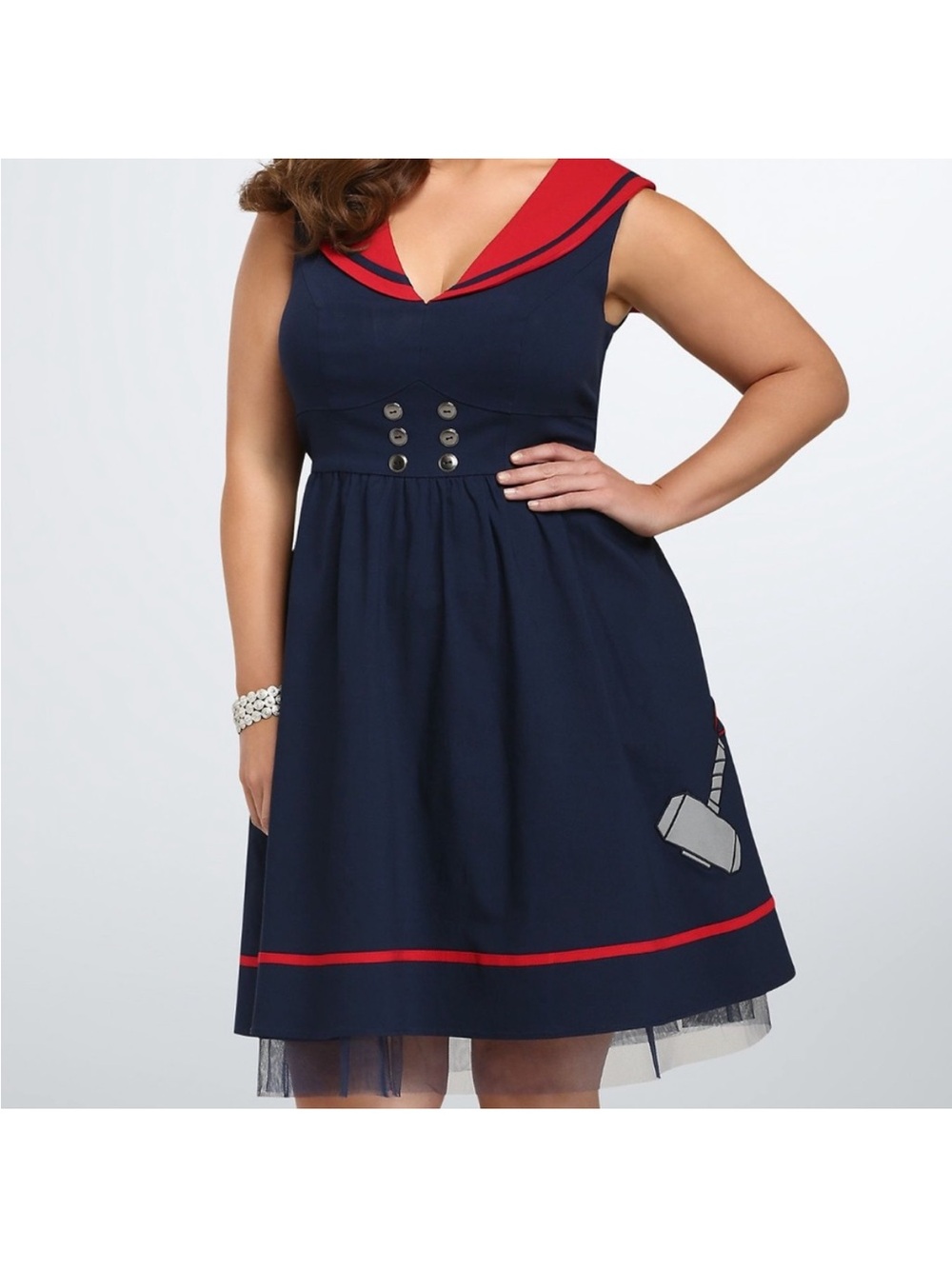 Torrid Thor Skater Sailor Dress Her Universe